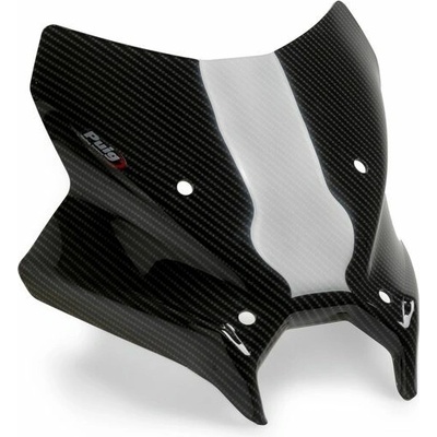 PUIG Plexi na motorku PUIG NEW GEN. SPORT 22077C karbónový vzhľad