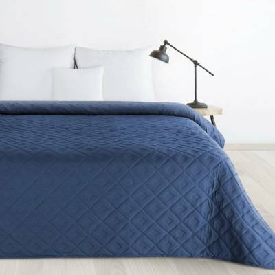 Design 91 PŘEHOZ NA POSTEL ALARA6 200X220 CM TMAVĚMODRÝ