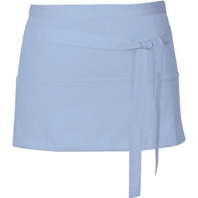 Link Kitchen Wear Koktejlová zástěra X983 Light Blue Pantone 2708 60x30cm
