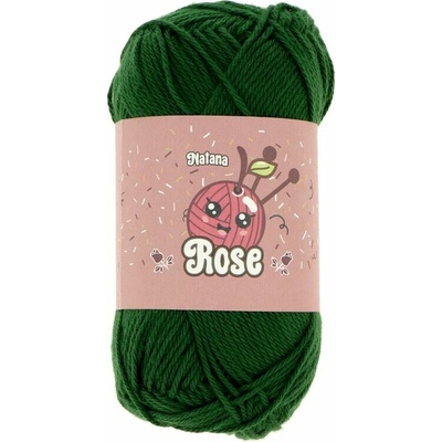 Natana Cherry Rose 74384 tmavo zelená