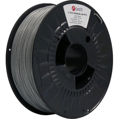 C-Tech Premium Line PETG, mramor, 1,75mm, 1kg