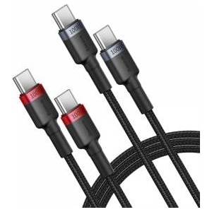 Baseus Cafule cable USB-C / USB-C 100W 1m [2 PACK]