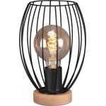 Briloner - Настолна лампа WAKTU 1xE27/25W/230V каучуково дърво (BL1804)