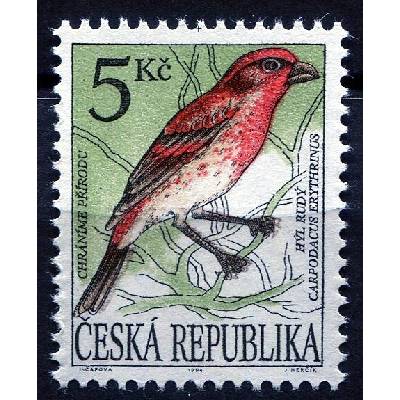 Česká pošta (1994) č. 50 ** - ČR - Ptáci - VV - posun barvy