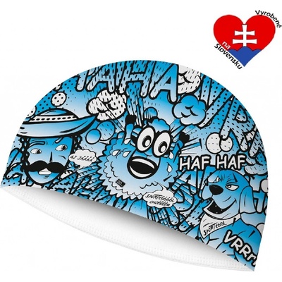 Sportcool Detská čiapka Active Kids 7811 modrá/biela/čierna