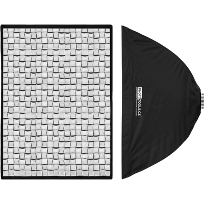 Phototools Softbox KS 80x120 cm dáždnikový s voštinou, adaptér Bowens