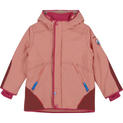 finkid Детско яке парка Finkid Kid's Talvinen Husky Ski jacket - Terra Cotta / Raspberry - размер 90/100 (703-2871-0911)