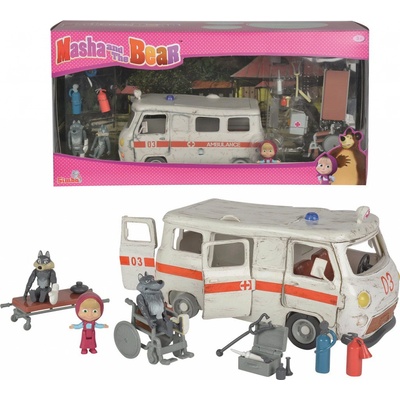 Simba Máša a medvěd Ambulance hrací set