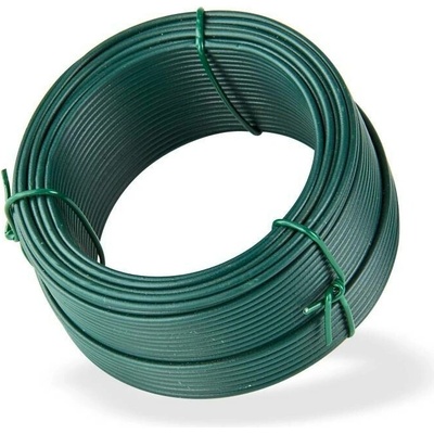 DEMA Vázací drát poplastovaný 2,0 mm, délka 25 m, zelený 31304D