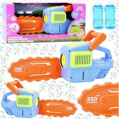 Stroj na mýdlové bubliny Řetězová pila modrá