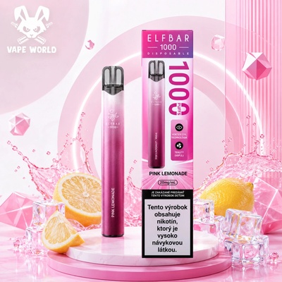 Elf Bar Grepová limonáda 20 mg 1 ks 1000 poťahov