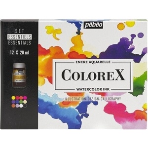 Pébéo Colorex Комплект мастило Essentials 12 x 20 ml (417403)