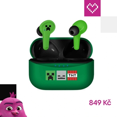 OTL Technologies Minecraft Icons TWS Earpods