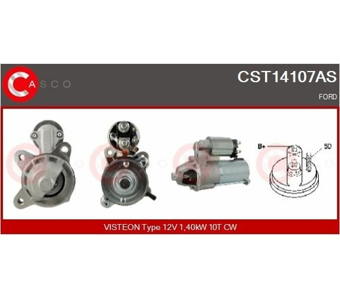 Startér CASCO CST14107AS