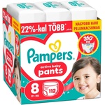 Pampers Active Baby Пелени-гащички 17kg+ XL 8 (112 бр. ) (80894754)