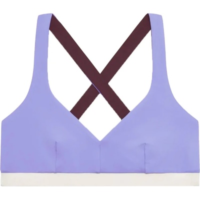 MYMARINI Дамско бикини горнище MYMARINI Women's Sport Bra Bikini top - Chocolate / Lilac - размер XL (150-5683-0514)