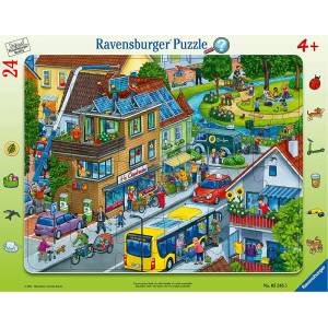 Ravensburger - Puzzle Our green city - 1 - 39 piese