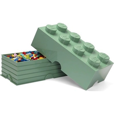 LEGO® Úložný box 25 x 50 x 18 cm army zelená
