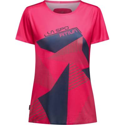 La Sportiva Дамска тениска La Sportiva Women's Comp T-Shirt Sport shirt - Azalea / Night Sky - размер XL (916-3497-0415)