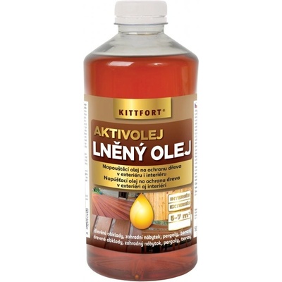 Kittfort lněný olej 1 l – Hledejceny.cz