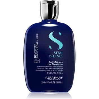 Image 1 of ALFAPARF Milano Semi di Lino Brunette тониращ шампоан неутрализиращ кафеникавите оттенъци 250ml