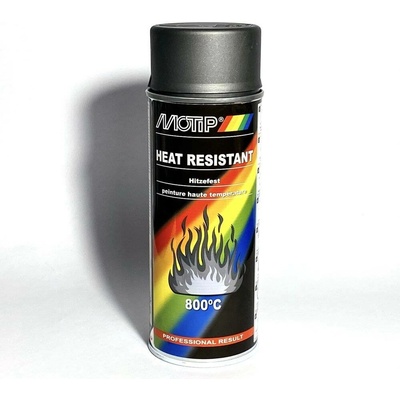 MOTIP Žáruvzdorná barva 800°C antracit 400ml – Sleviste.cz