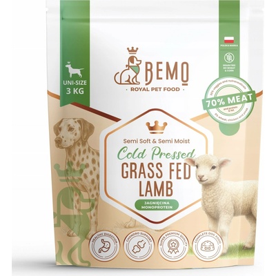 BEMO Isegrim Cold Pressed Grass Fed Lamb 3 kg