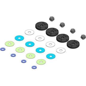 SWORKz MIP Bypass1™ písty 6-d írek 1,3 mm sada 16 mm S35