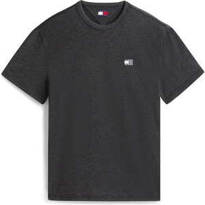 Tommy Jeans Тениска Tommy Jeans Classic Tommy Small Badge T Shirt - Black Htr