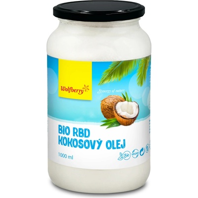 Wolfberry Rbd kokosový olej 1 l