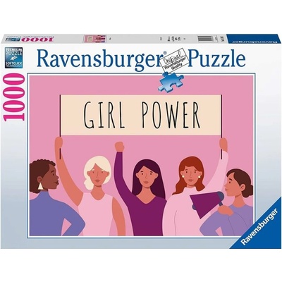 Ravensburger Пъзел Ravensburger от 1000 части - Силата на момичетата (16730)