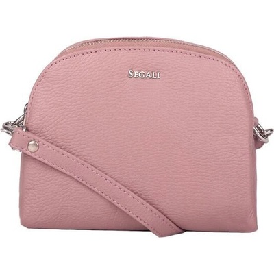 Segali dámská kabelka kožená 12 baby pink