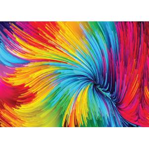 Enjoy - Puzzle Colourful Paint Swirl - 1 000 piese