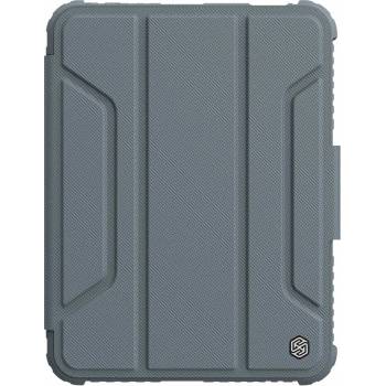 Nillkin Bumper PRO Protective Stand Case - удароустойчив хибриден кейс за iPad mini 6 (2021) (тъмносив)