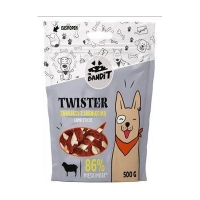 Vet Planet VetExpert Mr.Bandit pochoutka TWISTER jehněčí tyč 500 g