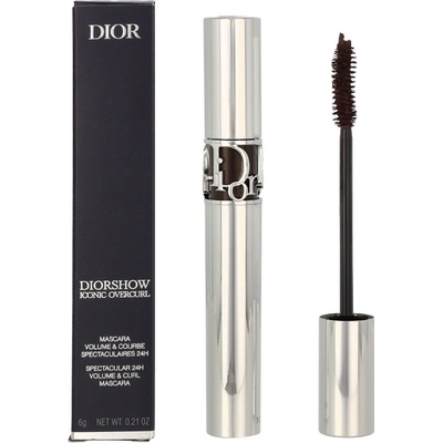 Dior Diorshow Iconic Overcurl řasenka pro větší objem a natočení řas 694 Brown 6 g