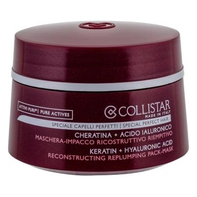 Collistar Pure Actives Reconstructing Replumping възстановяваща маска за отслабена коса 200 ml за жени