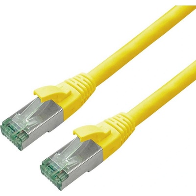 Roline 21.45.3224 RJ45 CAT 6A S/FTP 1.50m žlutý