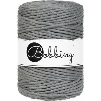 Bobbiny Macrame cord - 5mm Bobbiny - Macrame cord - 5mm: Stone grey