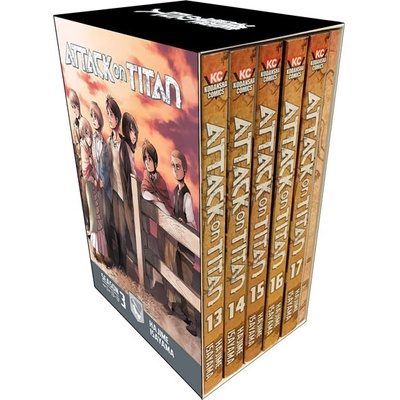 Kodansha America Attack On Titan Season 3 Part 1 Manga Box Set