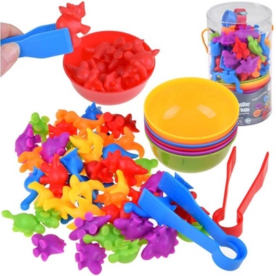 Montessori Barevní dinosauři