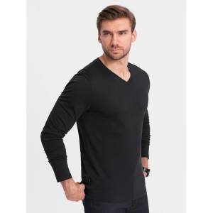 Ombre Clothing Черна мъжка основна тениска Ombre Clothing Ombre Clothing | Cheren | МЪЖЕ | S - zoot - 21,04 лв