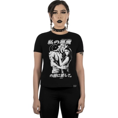 KILLSTAR Дамска тениска KILLSTAR - Demon Lover Ringer Top - KSRA002261
