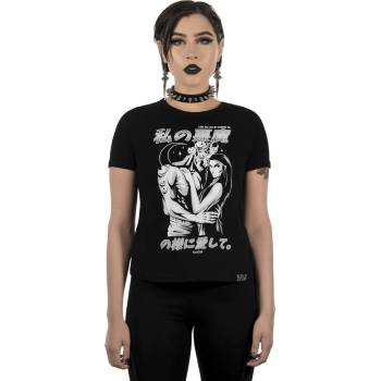 Image 1 of KILLSTAR Дамска тениска KILLSTAR - Demon Lover Ringer Top - KSRA002261