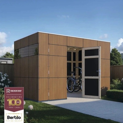 Bertilo Trespa HPL Design 2 345 x 236 cm ořech – Zboží Dáma