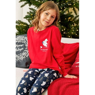 Dětské pyžamo Lucky červené