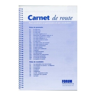 Forum 1 Carnet de route