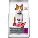 Hill's Hill s Science Plan гранули за кастрирани възрастни котки с патица 10 кг