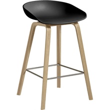 Hay Aas 32 Low Lacquered Oak Veneer + black