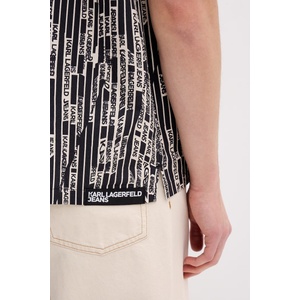 Karl Lagerfeld Jeans риза мъжка от памук (B2M16011)